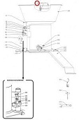 Глухая гайка MHM M8 Hallde 14028 в компании ШефСтор
